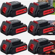1-8Pack 20V Lithium-ion 3.8Ah Battery for BLACK and DECKER 20 Volt LBXR20 LBX20