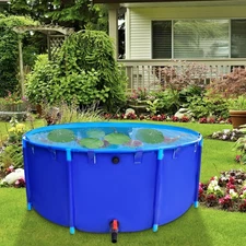 Pool Above Ground Fish Pond Circular Thickening Pool Large Collapsible Outdoors