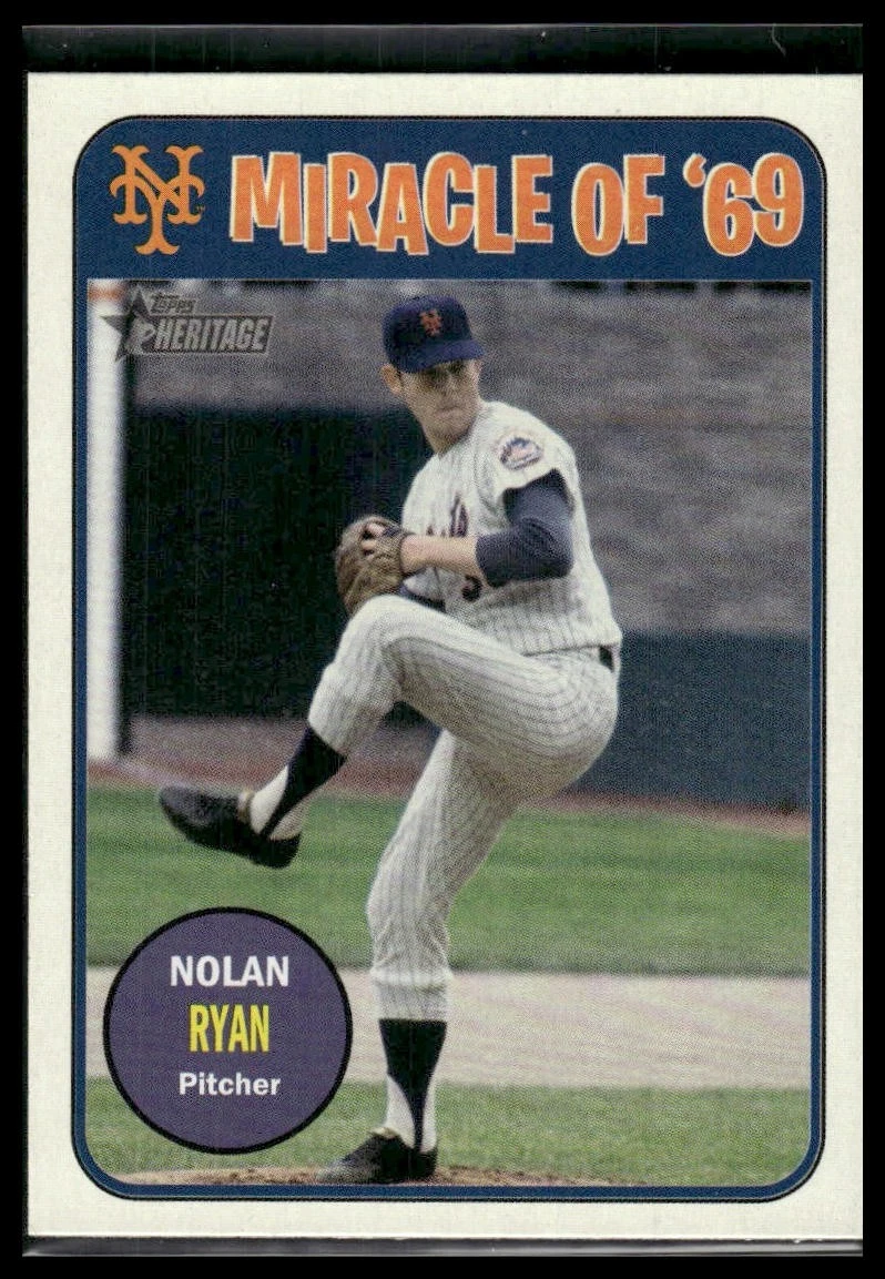 2018 Topps Heritage #MO69-NR Nolan Ryan Miracle of '69