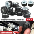 <!--F#f_0-->10pcs Rubber Grommets Bolt for Honda for Yamaha Suzuki Fairings AU<!--F/-->