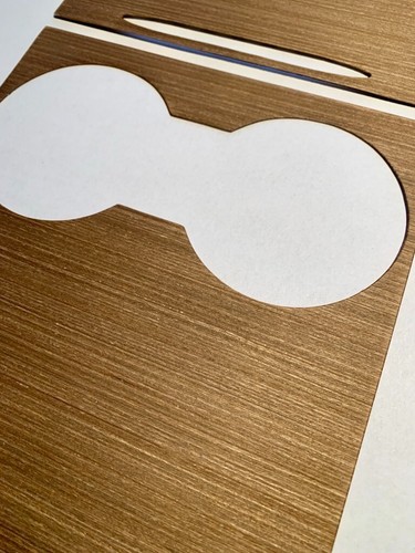 Tesla Model 3 Y 2021-2023 Juego de adornos interiores chapa de madera genuina 100 % madera - Imagen 7 de 10