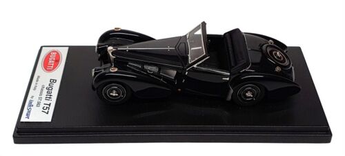 Look Smart 1/43 Scale LS222B - Bugatti T57 Chassis 57.563 Open Roof - Black - Picture 4 of 5