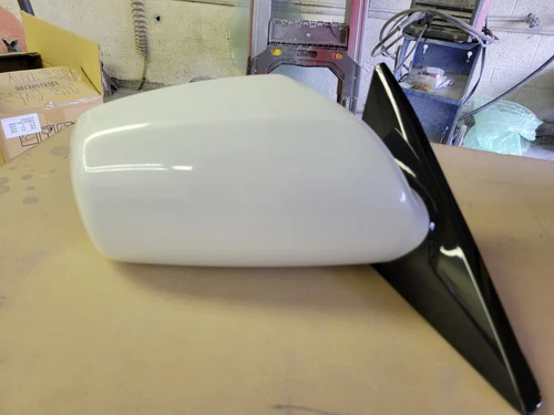NEW PEARL ARCTIC WHITE Passenger Right Mirror fits 2004-06 Toyota Solara Power 