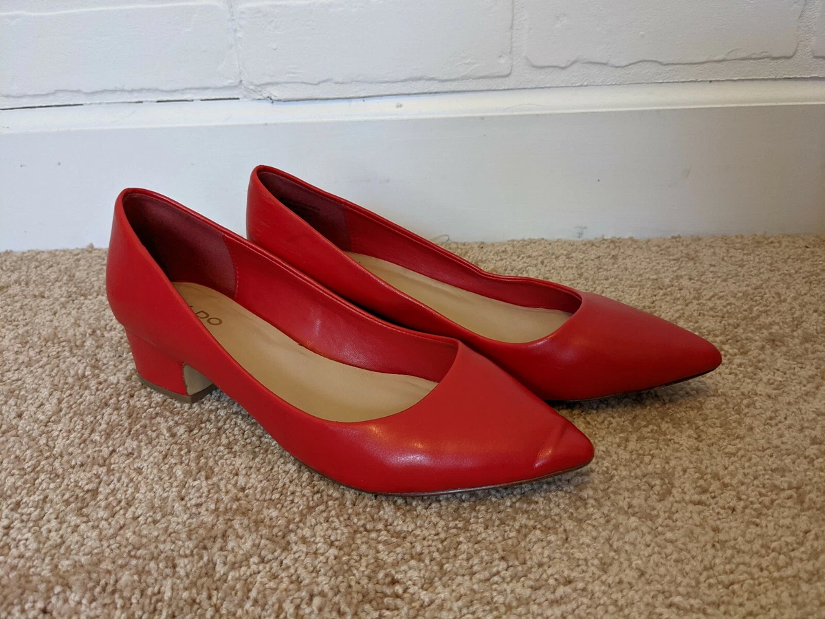 Aldo low cheap heels