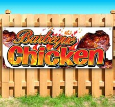 BARBEQUE CHICKEN Advertising Vinyl Banner Flag Sign Many Sizes BBQ FOOD