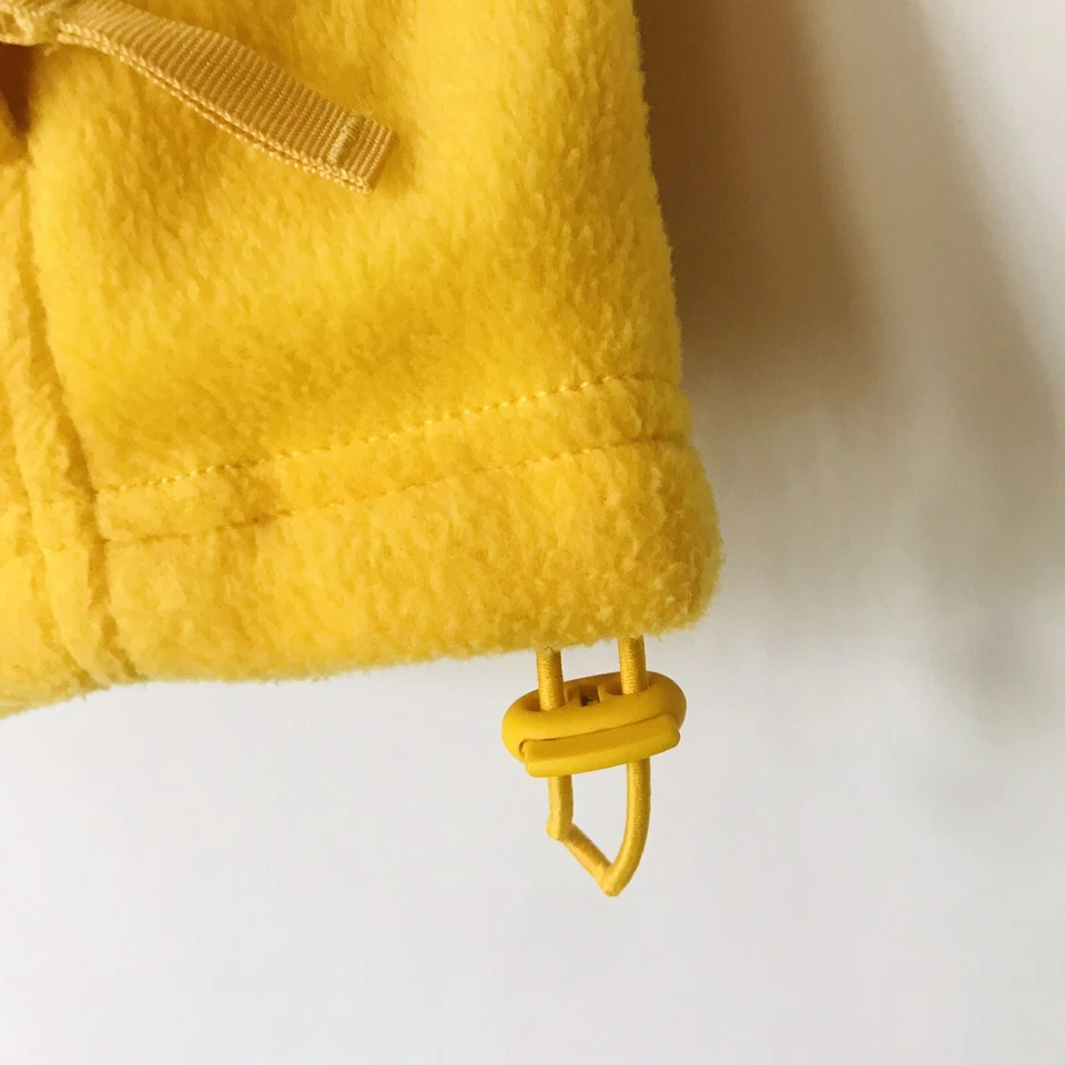 Yellow Zip-up Sweater Jacket Sz Medium Suetér  - Image 4 of 4