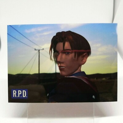 L51 Ending Sequence LEON Resident Evil 2 Biohazard 2 CARD CAPCOM 1998 AMADA