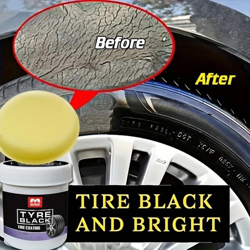 Tire Blackening Coating Wax - Hydrating Luster & Protection, Anti-Aging Tire Car - Picture 22 of 24