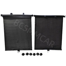 Retractable Sun Shade Cover Car Side Window Roller Visor Shield Heat Insulation
