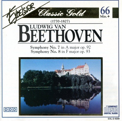 Beethoven Symphony No. 7 and Symphony No. 8 (CD, Excelsior, 1993)
