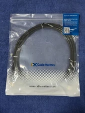 NEW - CABLE MATTERS B00HSS9KJY USB 3.0 CABLE 10FT (LOT OF 5) (Q-09)