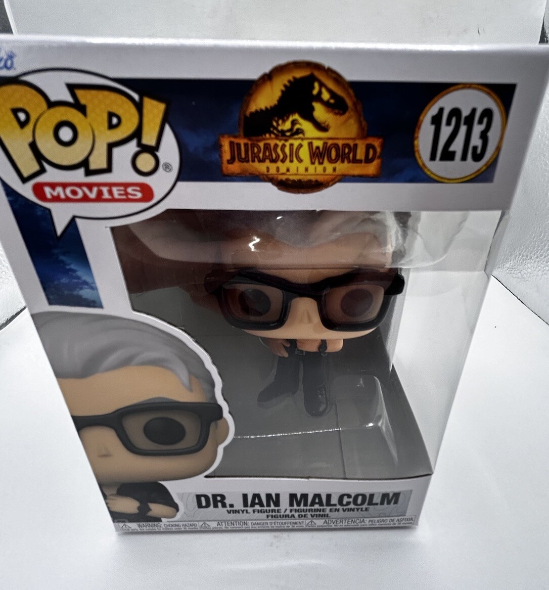 Funko Pop! Movies: Jurassic World Dominion Dr. Ian Malcolm #