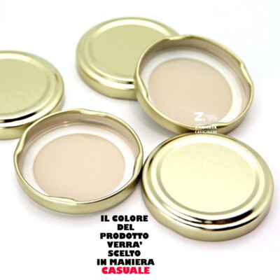 100 Tappi Per Vasi In Vetro - Diametro 53 Mm | Ideali Per Conserve E Dispensa - Foto 2