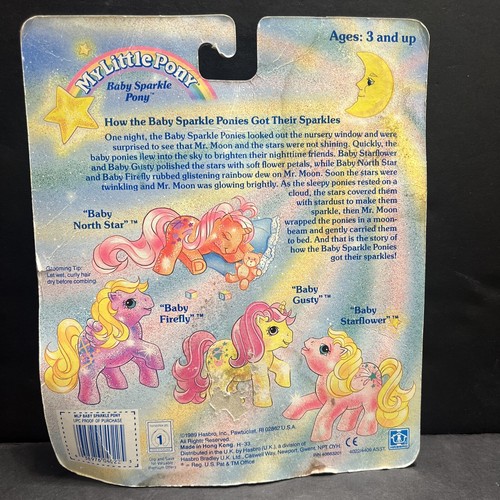 1989 Hasbro My Little Pony Baby Gusty STAR COMB ONLY G1 MLP 4022/4409 - Bild 7 von 7