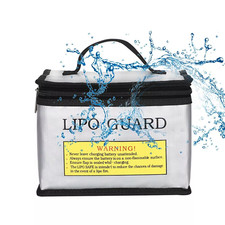 Lipo Battery Safe Bag Fireproof Explosionproof Large Capacity Bag Glass Fiber