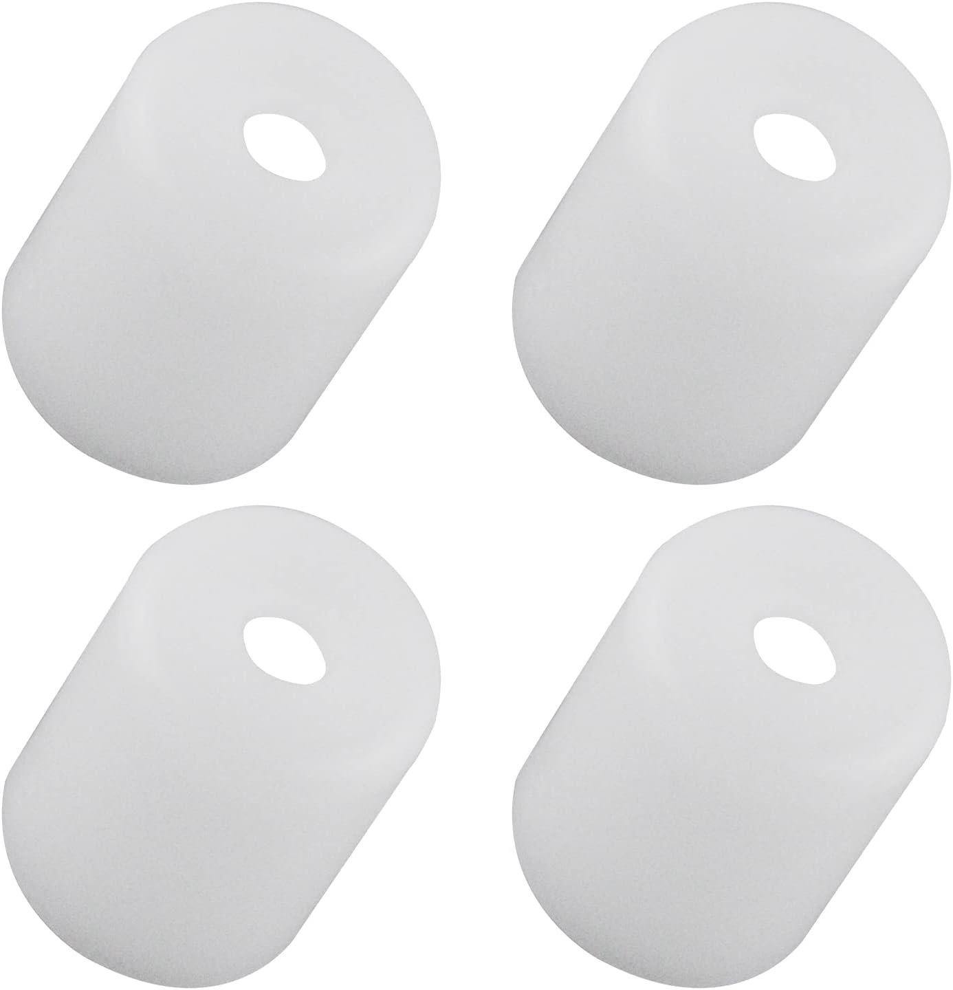 4 Pcs W10208398 Washer Dryer Door Hinge Pin Cap Replacement Part Compatible with