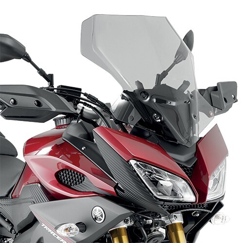 Bulle Yamaha MT 09 Tracer teintée déviation du vent maximale pour routière 850