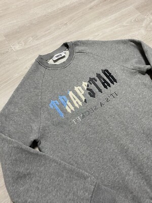 Trapstar Chenille Decoded Sweatshirt hype size M