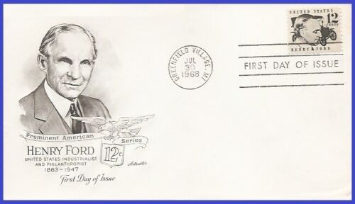 USA3 #1286A u/un Artmaster primer día cubierta Henry Ford