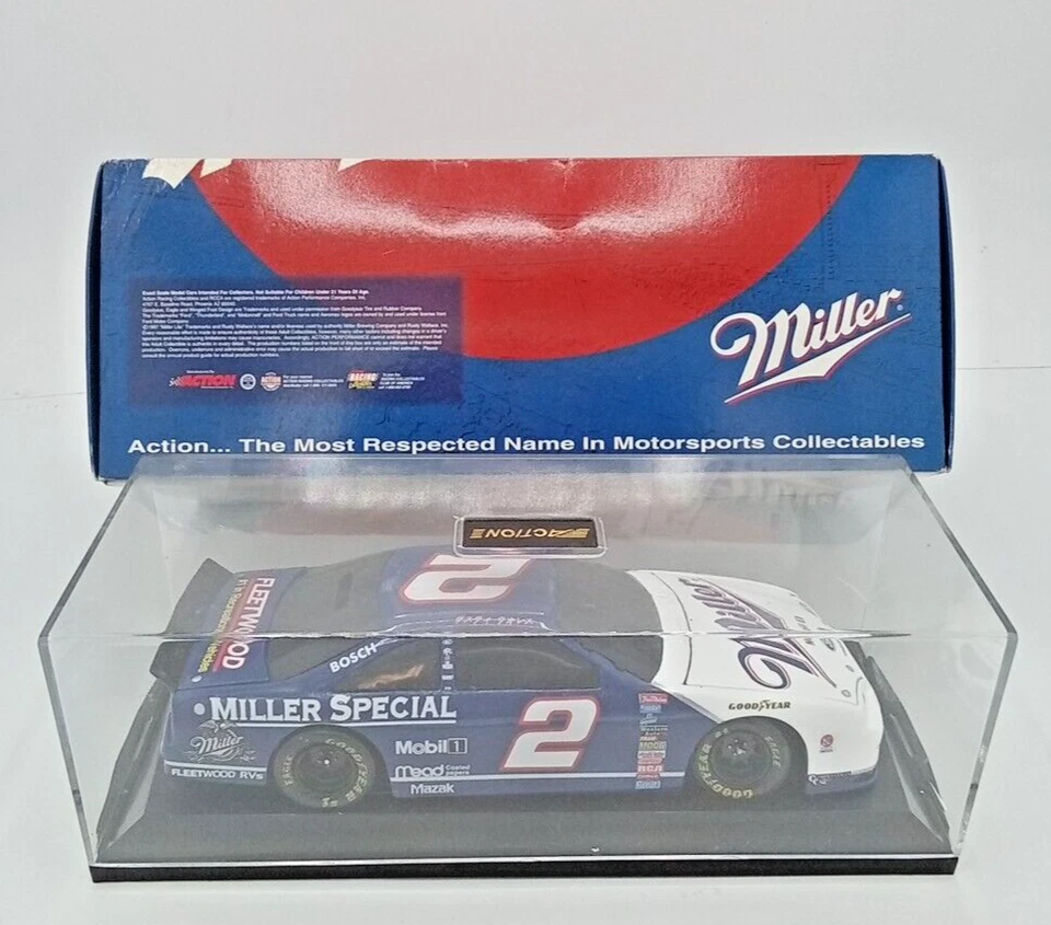 Rusty Wallace ACTION #2 Miller 1997 Thunderbird 1 of 5000 - Image 4 of 4