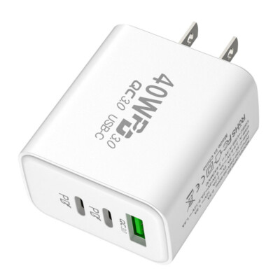 Cargador De Pared Rápido PD De 35W Para IPhone 15 14 Plus 11 12 13 Pro Max X XR XS 8 Enchufe UE EE. UU. Adaptador De Corriente USB-C De Carga Rápida Con Caja - AliExprs