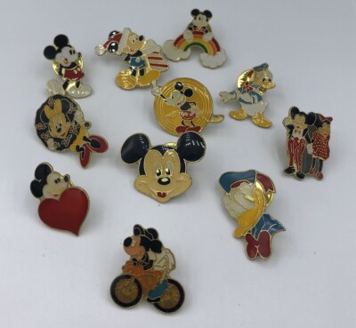 Disney Remus Anstecker Pins Sammeln Anstecknadeln Micky Minnie Donald Mickey