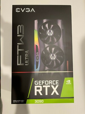 EVGA GeForce RTX 3090 FTW3 ULTRA 24GB GDDR6X Graphics Card for