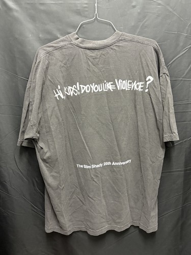 T-shirt promozionale Eminem - My Name Is Slim Shady - grigio erica 1999 - taglia XXL - Foto 2 di 3
