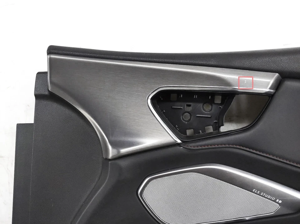 2019-2023 Acura Rdx Front Passenger Inside Door Panel Chrome/Black*Tiny Scratch* - Image 2 of 4