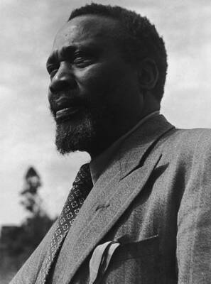 Kenyan Statesman Jomo Kenyatta 1953 HISTORIC OLD PHOTO