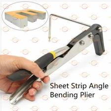 Manual Arc/Angle Bender Steel Plier Metal Sheet Strip Clamp Channel Letter Tool