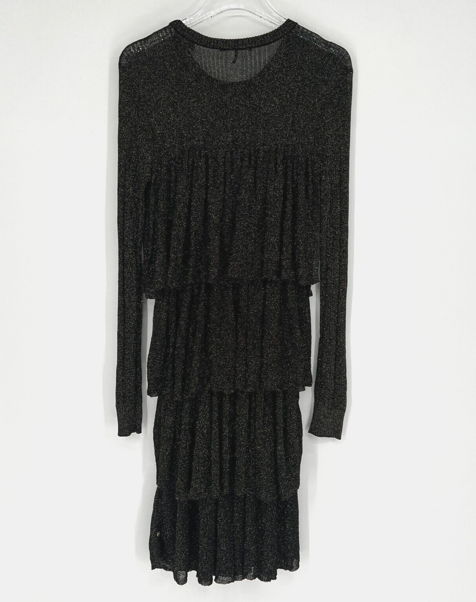 scotch and soda metallic dress Soak up the sunshine in our Metallic Pointelle Knitted Dress #ScotchAndSoda #NewCollection