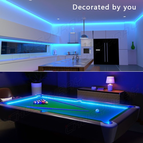 LED Luces De Tira Cinta Tira Flexible para Decoracion en el Interior 16.4Ft/5M - Bild 6 von 13