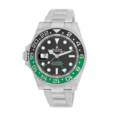 ROLEX Steel 40mm LEFT Handed GMT Master II SPRITE 126720VTNR NEW UNWORN