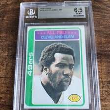 1978 Topps - #170 Cleveland Elam All-Pro San Francisco 49ers BGS-6.5  EX-MT+
