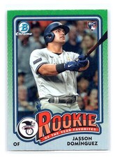 2024 Bowman Baseball Jasson Dominguez Rookie o the Year Favorites Yankees