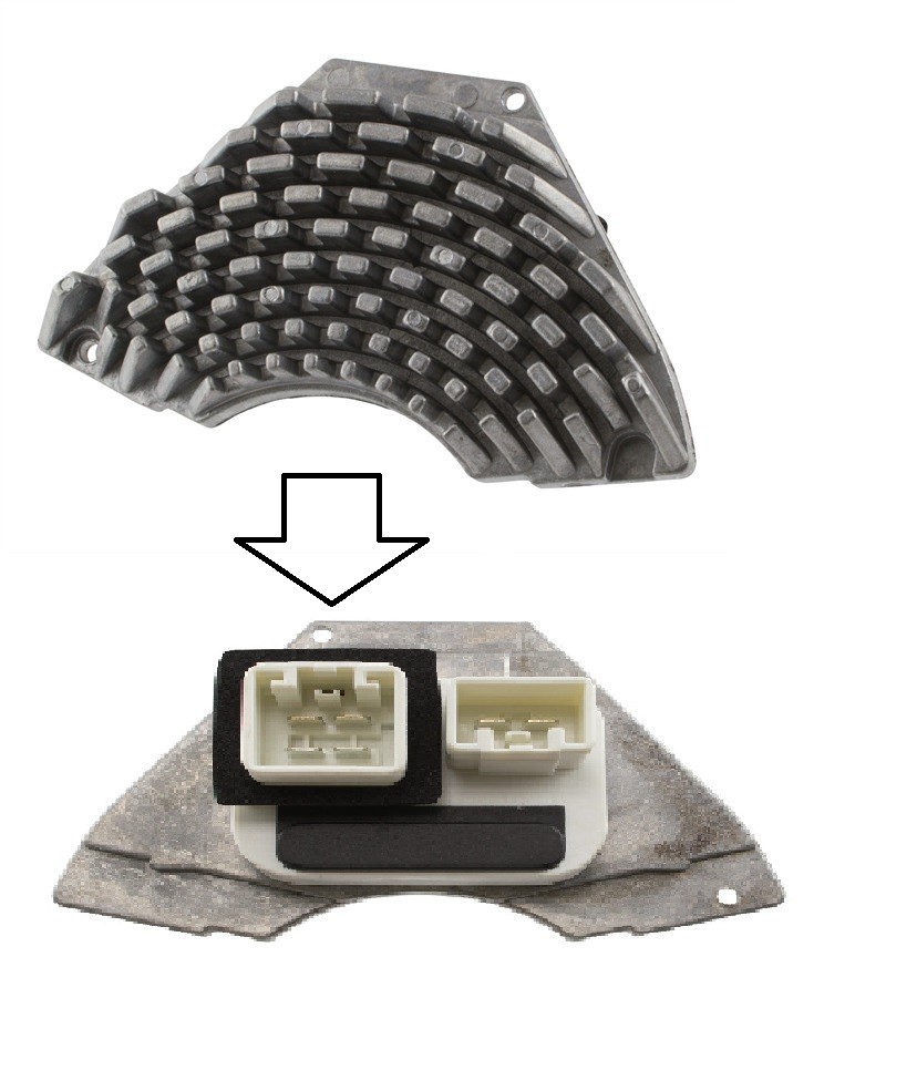 Régulateur de chauffage de voiture et résistance de ventilateur d'habitacle 9016748