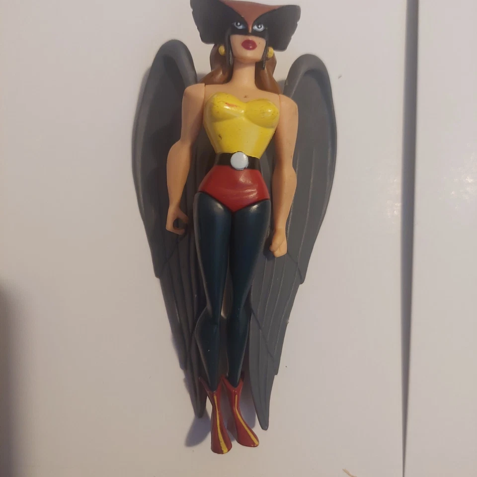 Figura de acción suelta Justice League Unlimited Hawkgirl 2003 DC Universe DC Comics Foto 3 de 3