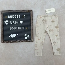 NWT RYLEE + CRU Secret Garden Leggings Size 0-3 Months
