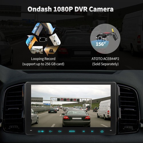 ATOTO A6 PF Android 9" Autoradio Navi Carplay Android Auto MirrorLink ChatGPT-AI - Bild 10 von 12