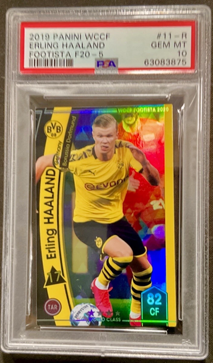 ハーランド ルーキーカード Refractor Haaland ［PSA 10］ サッカー ...
