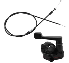 7/8'' 22Mm Thumb Throttle Kit with Throttle Cable,Aluminum Motorcycle/Mini Bike
