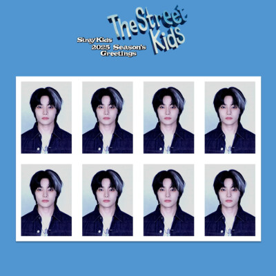 Kpop STRAY KIDS THE STREET KIDS School ID PHOTO Uniform ID Photo