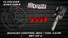 Nokta Makro Simplex Ultra coil and control unit caps 15 Colors Available