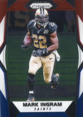 2017 PRIZMS RED WHITE BLUE MARK INGRAM BALTIMORE RAVENS PARALLELS PRIZM - D133