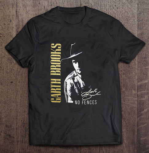 Garth Brooks No Fences Album T-Shirt Full Size S-234XL für Männer und Frauen - Bild 1 von 3