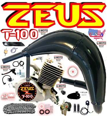80cc/100cc 2-STROKE MOTORIZED BIKE KIT FOR BIKES BICYCLES POWER BIG BORE MONSTER