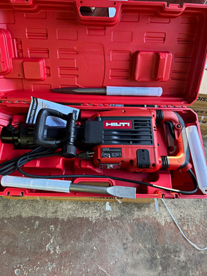 Hilti Tool w/ Red Hard Case and Accessories