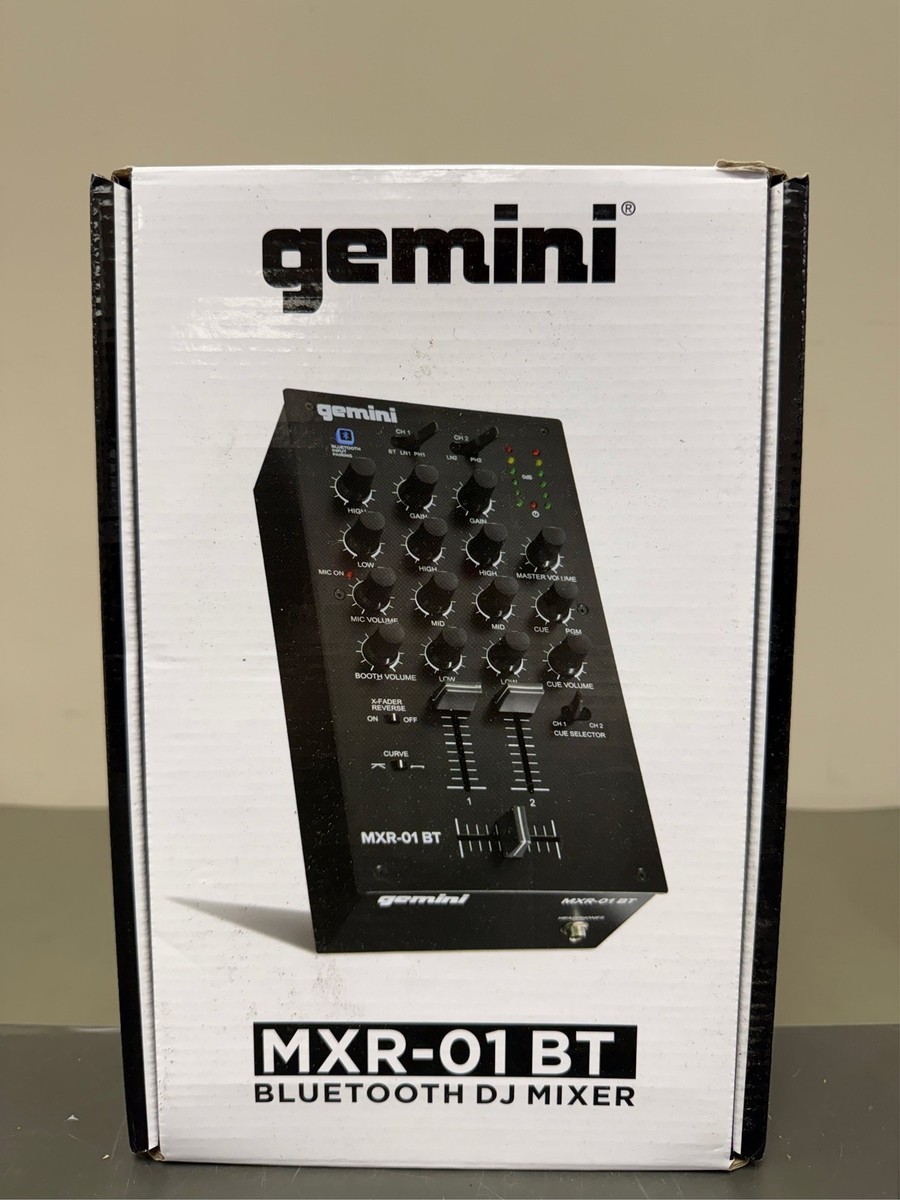 MXR-01BT 2-Channel Professional DJ Mixer with Bluetooth Input 1 | eBay