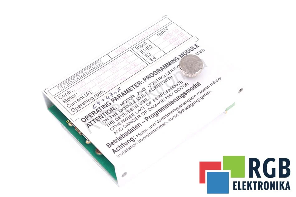 MOD1/1X317-007 INDRAMAT - Reconditionné - Garantie 24 mois
